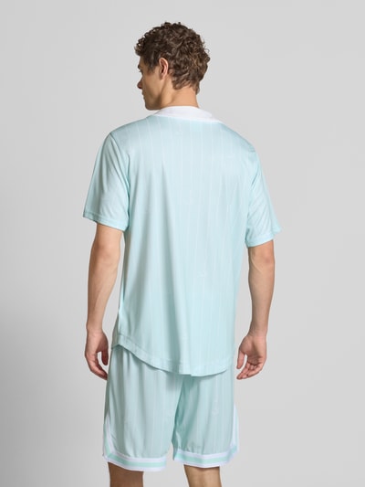 KARL KANI Freizeithemd mit Druckknopfleiste Ocean 5