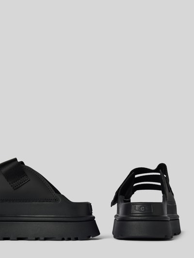 UGG Sandalen met klittenband, model 'GOLDENGLOW' Zwart - 2