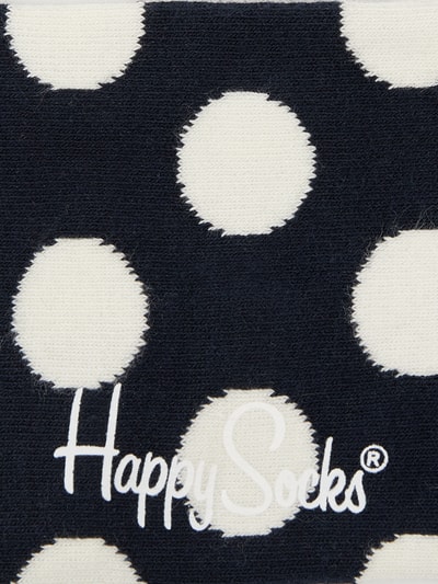 Happy Socks Socken mit Polka Dots Modell 'BIG DOT' Dunkelblau 2