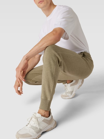 BOSS Sweatpants mit Schurwoll-Anteil Modell 'Onestino' Schilf 3