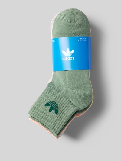 adidas Originals Sneakersocken mit Logo-Print im 6er-Pack Gelb 3