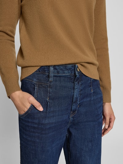 s.Oliver RED LABEL Jeansy o kroju barrel leg z mieszanki bawełny Jeansowy niebieski 3