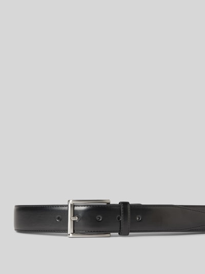 Christian Berg Men Gürtel mit Dornschließe Black 2