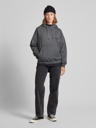 TheJoggConcept Hoodie met capuchon, model 'RUBI' Antraciet - 1