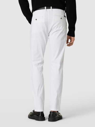 Lindbergh Classic Fit Chino mit Gesäßtaschen Offwhite 5