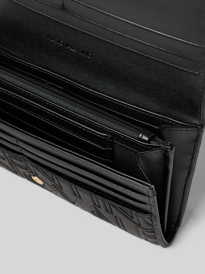 VALENTINO BAGS Portemonnaie mit Label-Applikation Modell 'PANSY' Black 3