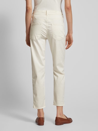 Marc O'Polo Broek van lyocellmix in effen design Offwhite - 5