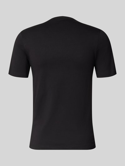 Produktfoto, T-Shirt mit Label-Print im 3er-Pack von HUGO, Herren T-Shirt aus reiner Baumwolle im unifarbenen Design mit geradem Schnitt und Rundhalsausschnitt