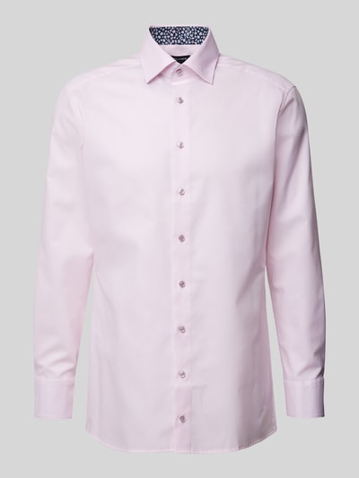 OLYMP Regular Fit Business-Hemd mit Under-Button-Down-Kragen Rose 1