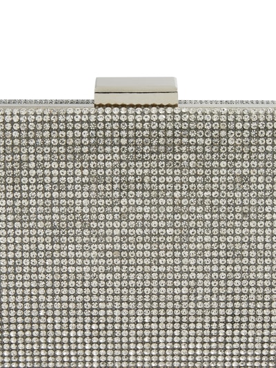 Jake*s Cocktail Pochette mit Ziersteinen  Silber Melange 2