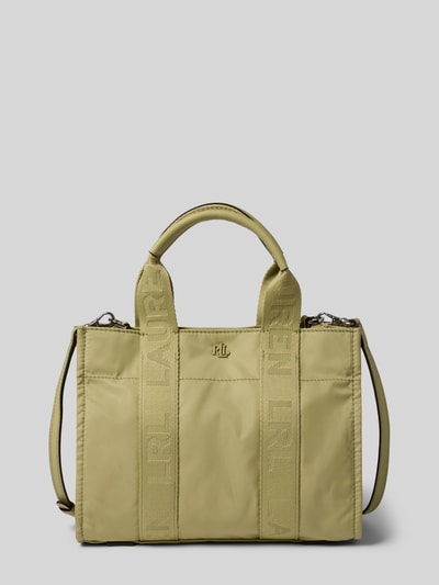 Lauren Ralph Lauren Tote Bag mit Tragehenkel Modell 'STEVIE' Oliv 2