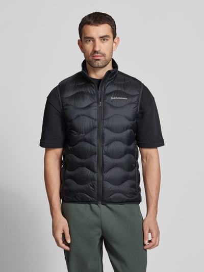 PEAK PERFORMANCE Bodywarmer met opstaande kraag, model 'Helium' Zwart - 4