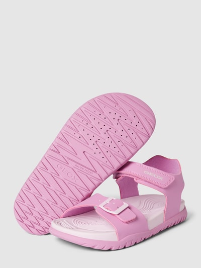 Geox Sandalen mit Label-Detail Modell 'BOREALIS' Pink 3