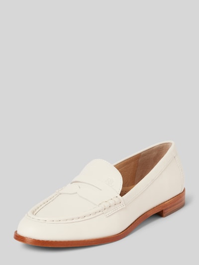 Lauren Ralph Lauren Loafers mit Label-Prägung Modell 'WYNNIE' Offwhite 1