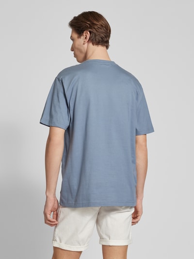 ONLY & SONS T-Shirt mit Rundhalsausschnitt Modell 'ONSFRED' Rauchblau 5