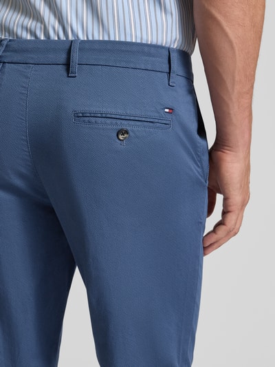 Tommy Hilfiger Straight Fit Chino aus Baumwoll-Mix Blau 3