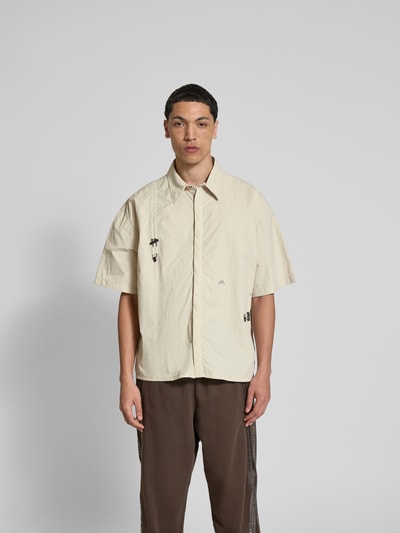 A-COLD-WALL Freizeithemd mit Kentkragen Beige 4