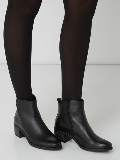 Bagatt Booties van leer, model 'Ruby'  Zwart - 3