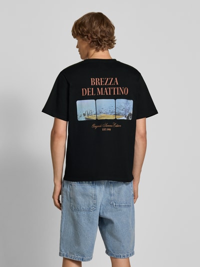 JACK & JONES T-Shirt mit Statement-Print Modell 'HYDRA PHOTO' BLACK 5