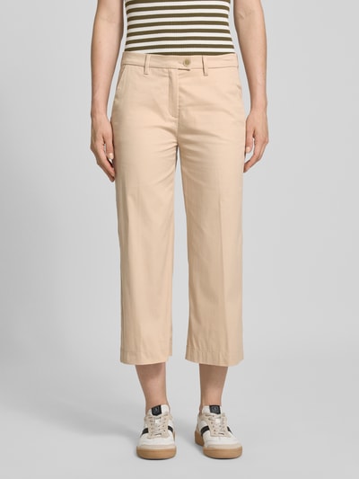 Raphaela By Brax Spodnie materiałowe o skróconym kroju model ‘LORELLA’ Beżowy 4