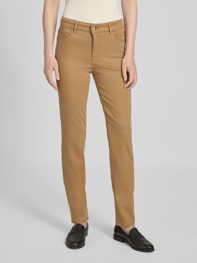 Brax Straight Fit Jeans im 5-Pocket-Design Modell 'STYLE.SHAKIRA' Camel 4
