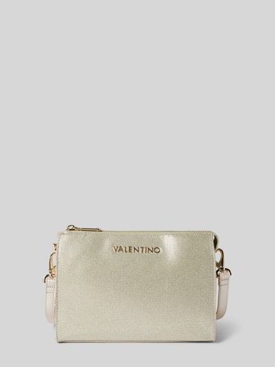 VALENTINO BAGS Pochette in metallic Modell 'CHIAIA GLITTER' Gold 1