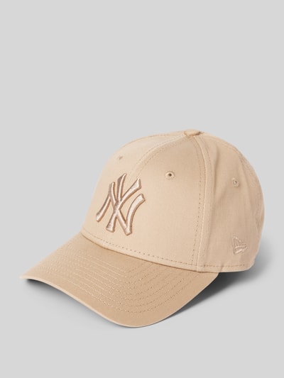 New Era Basecap mit Motiv-Stitching Modell 'LEAGUE' Camel 1