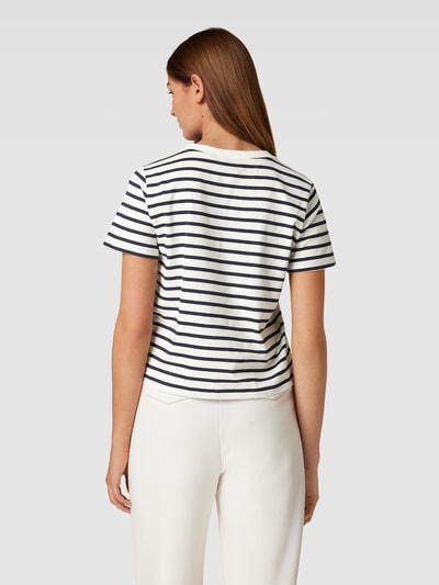 MAX&Co. T-shirt ze wzorem w paski model ‘AMBITO’ Biały 5