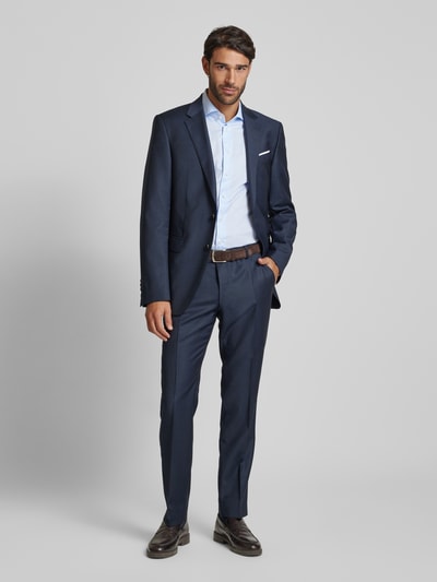 JOOP! Collection Slim fit pantalon met persplooien, model 'BLAYR' Marineblauw - 1