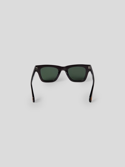 Jacquemus Sonnenbrille in Schildpatt-Optik Schwarz 5