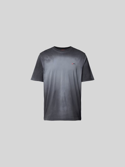 Diesel T-Shirt mit Label-Stitching Black 2