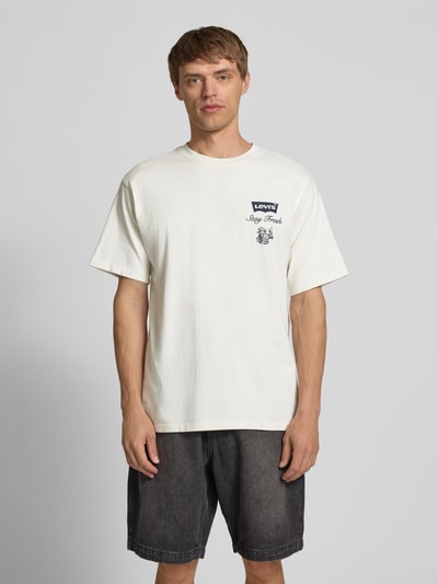 Levi's® T-Shirt mit Label-Print Offwhite 4