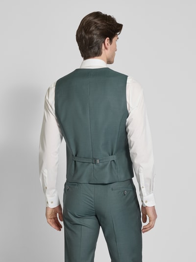 JOOP! Collection Slim Fit Anzugweste mit Leistentaschen Modell 'Weazer' Gruen 5