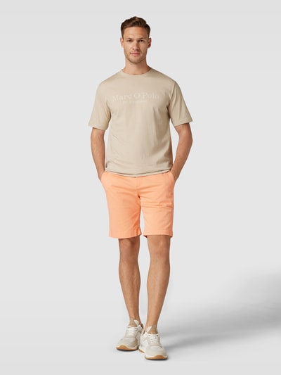 Tom Tailor Chino-Shorts mit französischen Eingrifftaschen Orange 1