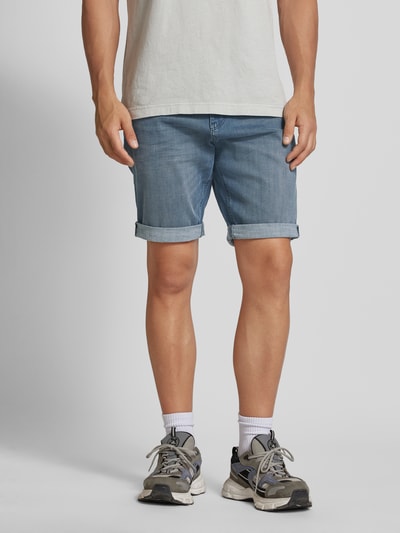 Tom Tailor Regular Fit Jeansshorts im 5-Pocket-Design Graphit 4