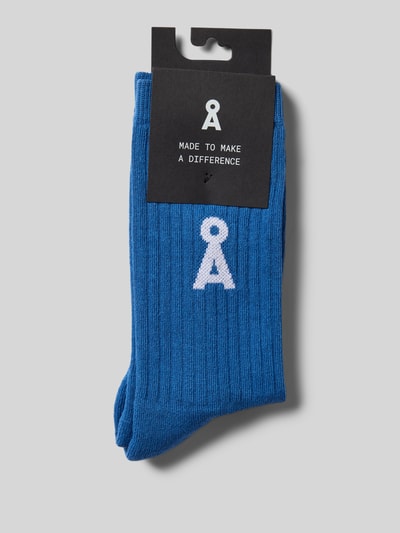 Armedangels Socken aus Baumwoll-Mix Modell 'SAAMUS BOLD' Blau 3