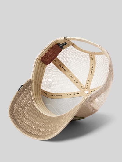 GOORIN BROS. Trucker-pet met motiefbadge, model 'Buck Fever' Beige - 2