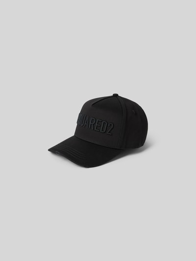 Dsquared2 Basecap mit Label-Stitching Black 2