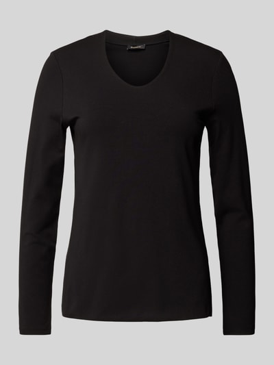 More & More Longsleeve met ronde hals Zwart - 2