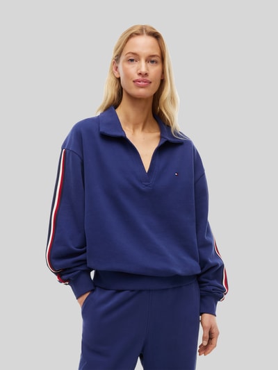 Tommy Hilfiger Regular fit sweatshirt van puur katoen Blauw - 4