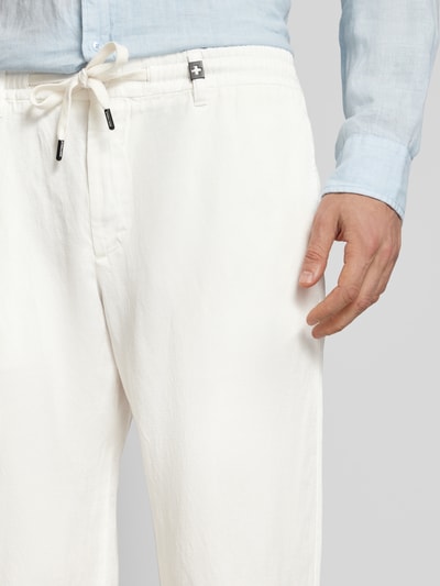 Strellson Regular Fit Chino mit elastischem Bund Modell 'Saturn' Offwhite 3