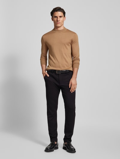 MCNEAL Super slim fit broek met achterzakken Zwart - 1