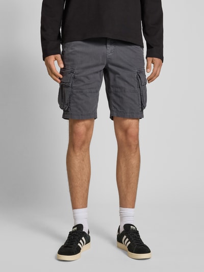 Superdry Cargoshorts mit Label-Detail Anthrazit 4