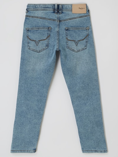 PEPE JEANS Relaxed Fit Jogpants mit Tunnelzug Modell 'Archie' Jeansblau 3