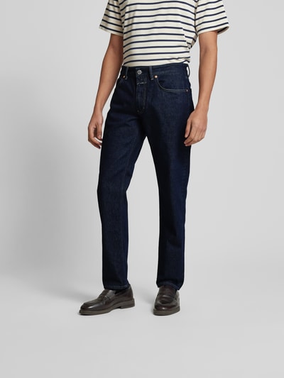 Closed Regular Fit Jeans mit Stretch-Anteil Dunkelblau 4