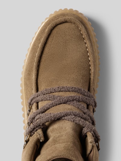 Marc O'Polo Schnürstiefel aus echtem Rindsleder Model 'BIANCA' Taupe 3