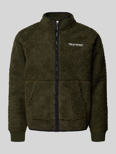 Polo Ralph Lauren Sweatjack met opstaande kraag Olijfgroen - 2