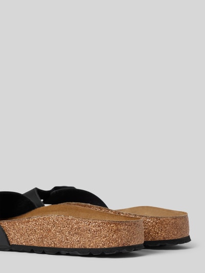 Birkenstock Slippers met doornsluiting, model 'Madrid' Zwart - 2