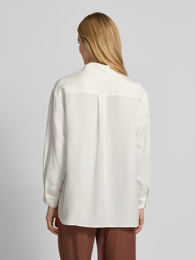 MOS MOSH Bluzka o kroju regular fit z kieszenią na piersi model ‘Jova Alexis’ Écru 5