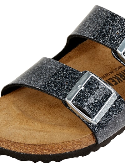 Birkenstock Sandały z efektem błyszczącym model ‘Arizona’ Czarny 2